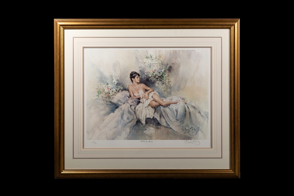 Gordon King Alexandria framed print – price £170